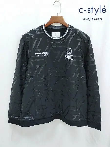 MARK＆LONA マーク＆ロナ プルオーバー 48 ブラック Element Guard Pullover MXM-4C-AC02
