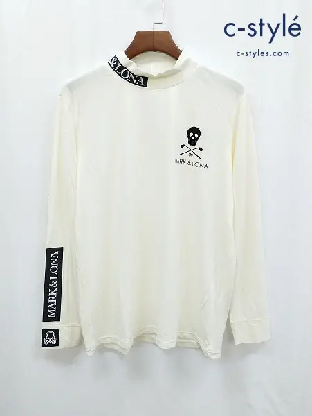 MARK＆LONA マーク＆ロナ ハイネックTシャツ 52 クリーム系 Icon Micro Fleece Inner MLM-4C-AU03