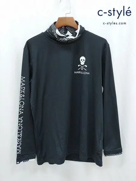 MARK＆LONA マーク＆ロナ Tシャツ 52 ブラック MLM-40-AU01