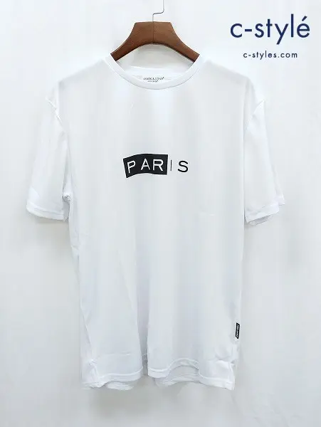 MARK＆LONA×PIERRE HERME マーク＆ロナ×ピエールエルメ Tシャツ 50 ホワイト MLM-2C-AA41