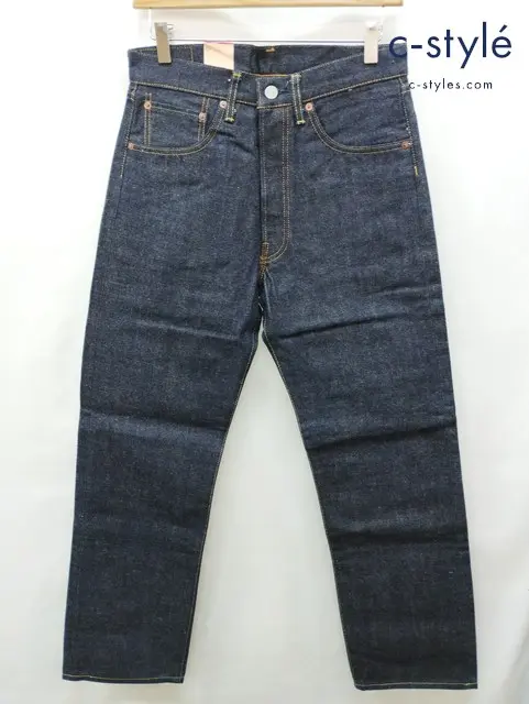 LEVI’S リーバイス デニムパンツ W30 インディゴ 綿100% 日本製 ジーンズ 501XX 55501-0017