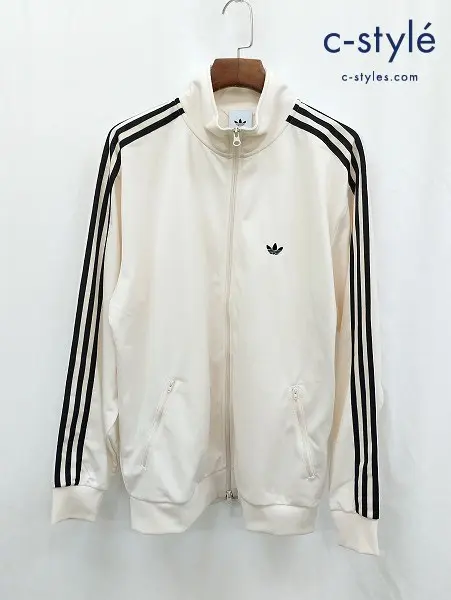 adidas アディダス トラックジャケット L アイボリー系 FREAK’S STORE IX6436