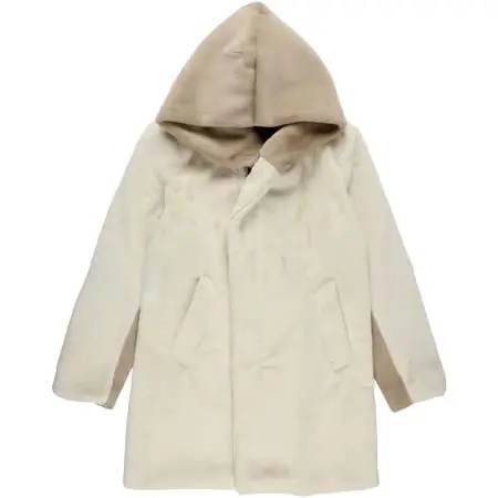 1piu1uguale3(ウノピゥウノウグァーレトレ) WRAP HOODED COAT MRC167-POE544