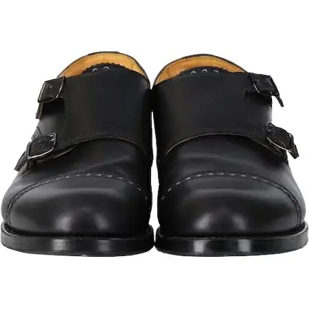 1piu1uguale3(ウノピゥウノウグァーレトレ) DOUBLE MONK STRAP MRG580-COW156