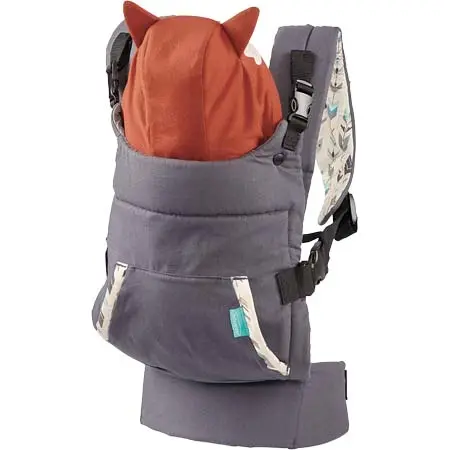 インファンティーノ(Infantino) 抱っこ紐 CUDDLE UP FOX Ergonomic Hoodie Carrier
