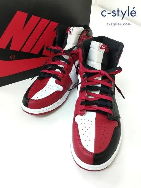 NIKE ナイキ スニーカー 30cm マルチカラー エアジョーダン1 レトロ ハイ オマージュトゥホーム 861428-061