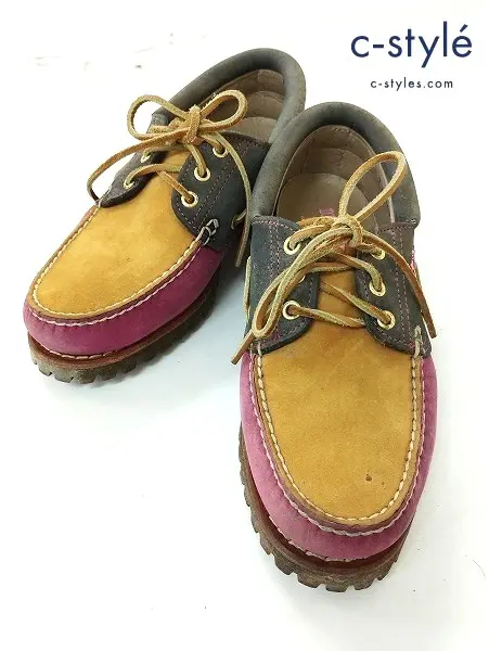 Timberland ティンバーランド デッキシューズ 7 マルチカラー スエード 19529