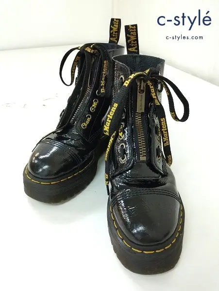 Dr.Martens ドクターマーチン ブーツ UK6 ブラック 厚底 8ホール SINCLAIR AW006 CL05X
