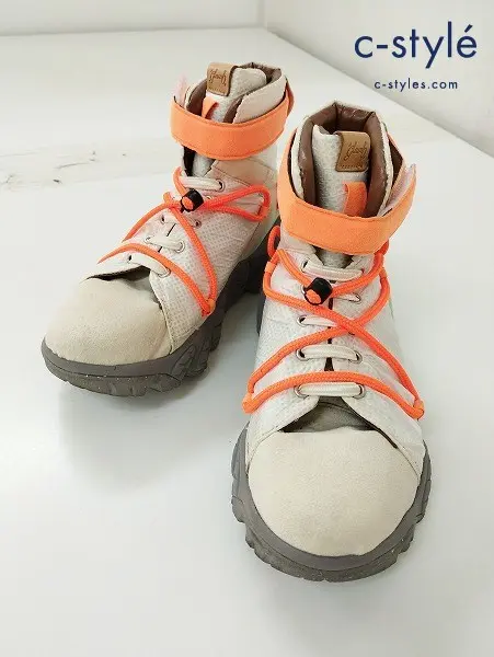 glamb グラム スニーカー 1 アイボリー系 ハイカット Astro Sneakers アストロ GB0224-AC01