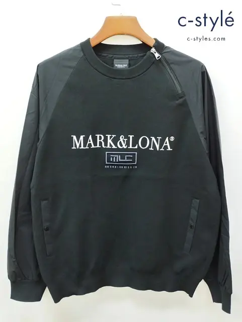 MARK&LONA マーク＆ロナ プルオーバー 50 ブラック MCM-4AAB50