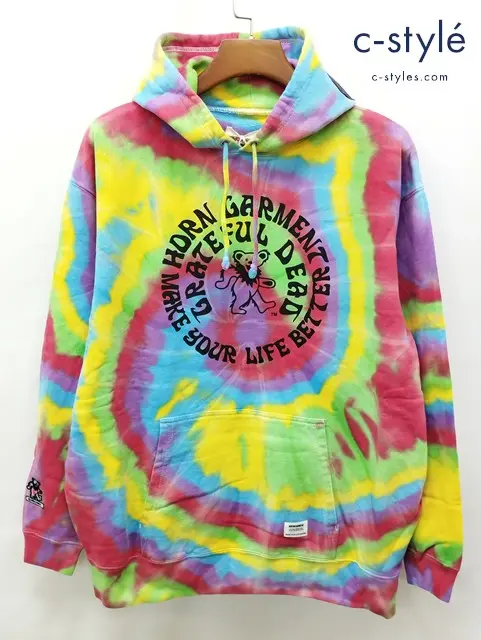 HORN GARMENT×GratefulDead ホーンガーメント×グレイトフルデッド パーカー 50 マルチカラー