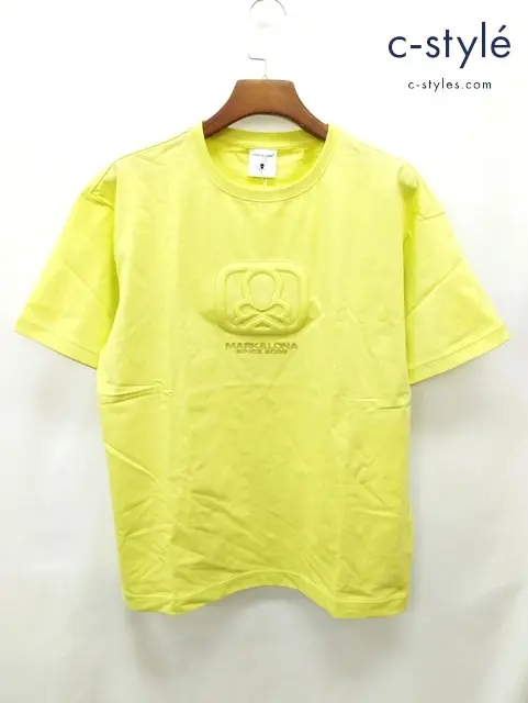 MARK&LONA マーク＆ロナ Tシャツ 50 イエロー 半袖