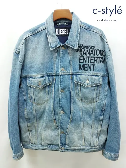 DIESEL×REVOLVER ディーゼル×リボルバー デニムジャケット XXL インディゴ 綿100％