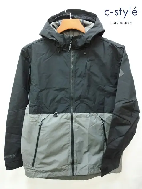 BURTON バートン シェルジャケット S ブラック×グレー GORE-TEX Multipath