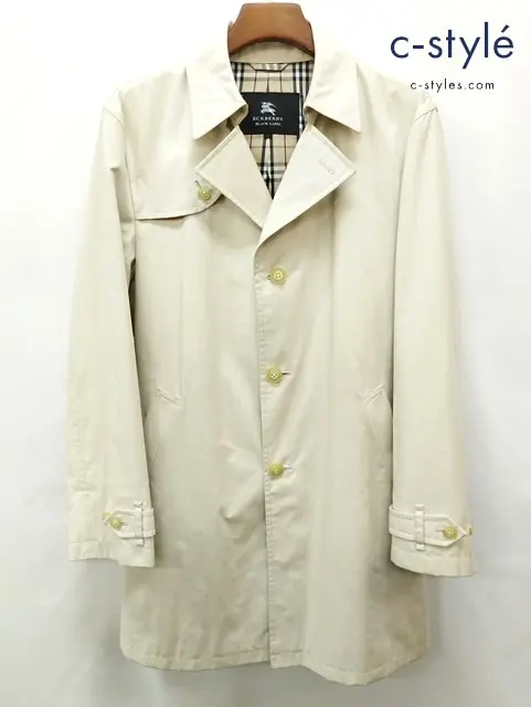 BURBERRY BLACK LABEL バーバリーブラックレーベル L アイボリー系 コート BMA29-803-03 日本製