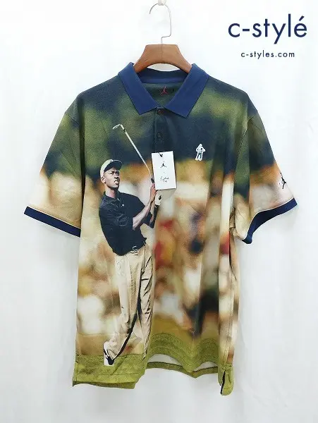 NIKE×Eastside Golf ナイキ×イーストサイドゴルフ ポロシャツ 2XL マルチカラー 半袖 DV1900-410