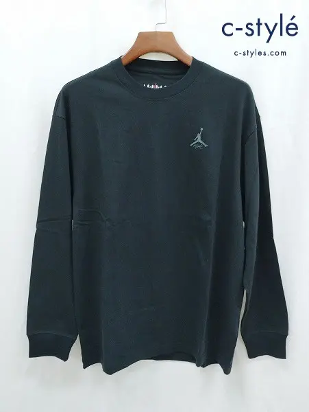 NIKE ナイキ Tシャツ XL ブラック 長袖 綿100% ロンT JORDAN ジョーダン FLT HRTG 85 GFX DV8427-010