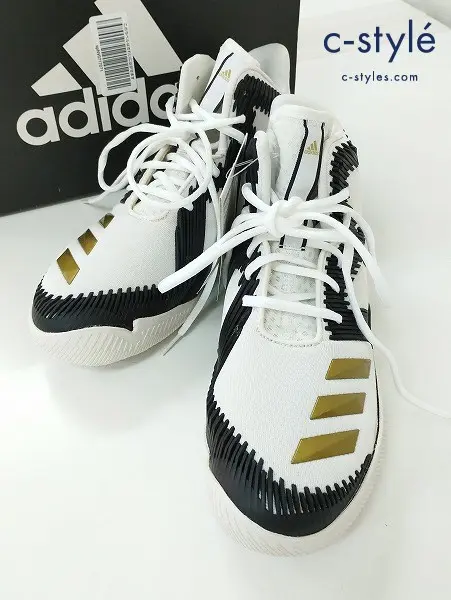 adidas アディダス スニーカー 26.5cm ブラック×ホワイト SPG B49500