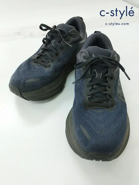 HOKA ONE ONE ホカオネオネ スニーカー 28cm ネイビー系 M.BONDI 8 1123202-bblc