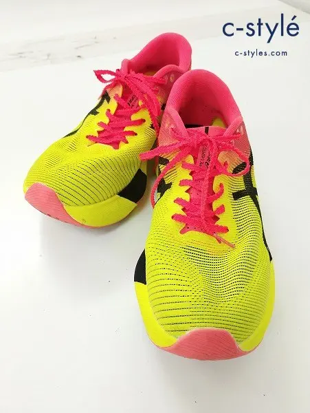 asics アシックス スニーカー 26.5cm イエロー系 SKY PARIS METASPEED 1013A123