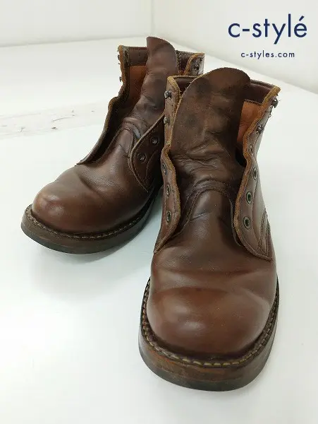 WHITE’S BOOTS ホワイツブーツ ブーツ 8 茶系 セミドレス レースアップブーツ QUABAUG