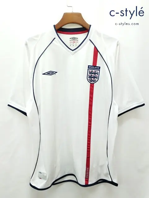 UMBRO アンブロ 半袖ユニフォーム XL ホワイト England National Team イングランド サッカー