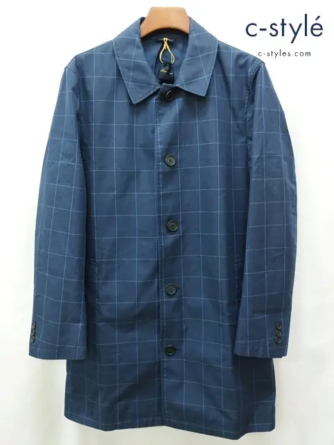 Brooks Brothers ブルックスブラザーズ ステンカラーコート 40R ネイビー EMMETEX エメテックス 100124922