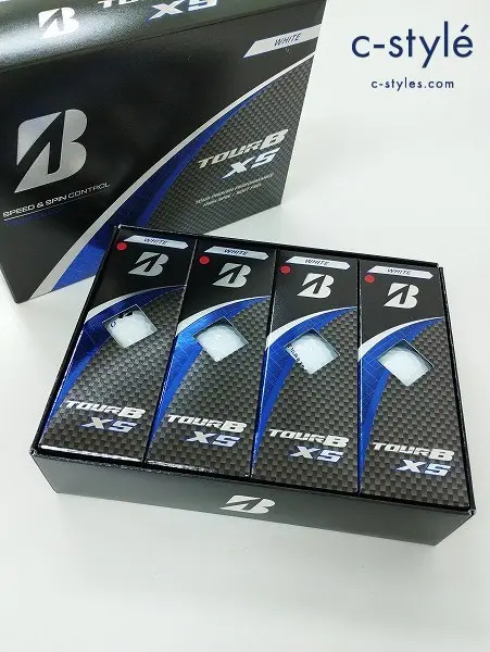 BRIDGESTONE GOLF ブリヂストンゴルフ ゴルフボール ホワイト TOUR B XS